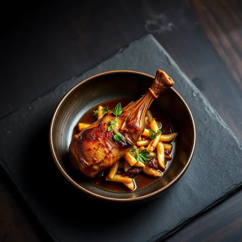 Cuisse de poulet au four