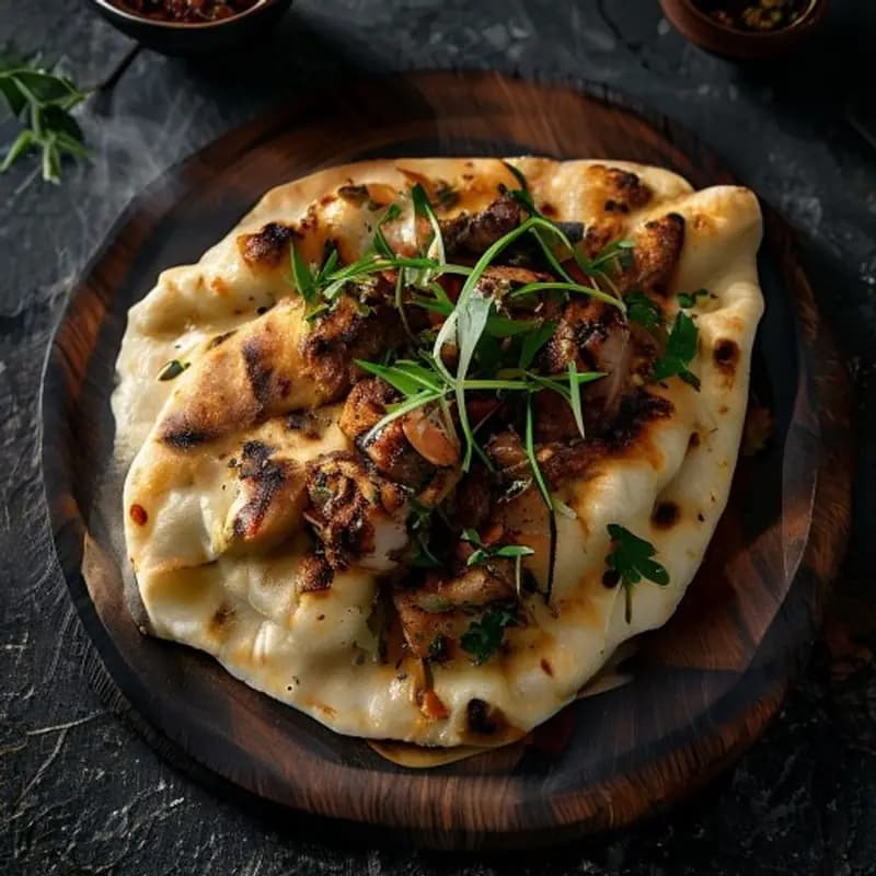 Naan Poulet au Choix