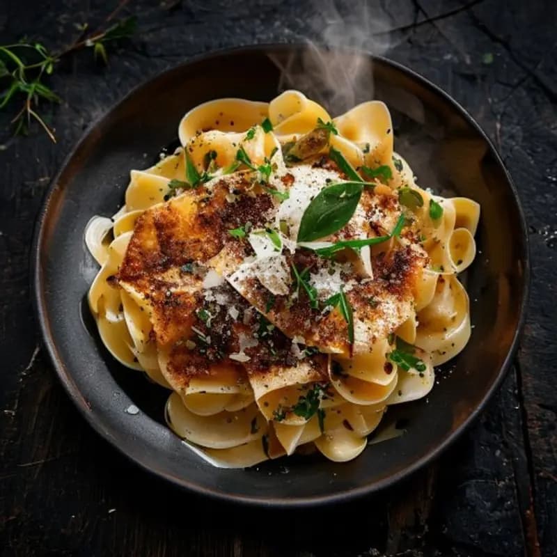 Pâtes à la Crème de Saumon